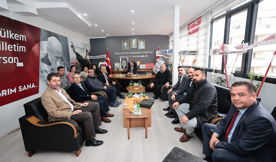 Baskan Osman Zolandan MHPye ziyaret 3 - Başkan Zolan’dan MHP'ye ziyaret
